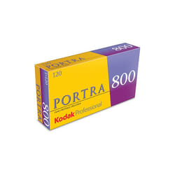 Kodak 1x5 Portra 800 120 pellicule couleurs