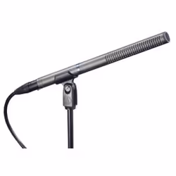 Audio-Technica AT897, 41 dB, 20 - 20000 Hz, 200 Ohm, Avec fil, Gris, 77 dB
