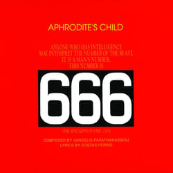 Mercury Aphrodite’s Child - 666 CD Pop