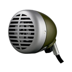 Shure 520DX microphone Chrome, Vert Microphone de scène/direct
