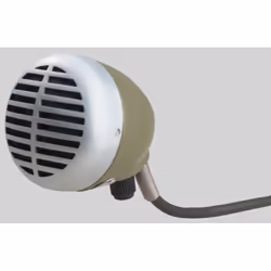 Shure 520DX microphone Chrome, Vert Microphone de scène/direct