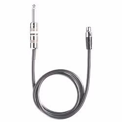 Shure WA302, 6,35 mm, Mâle, Femelle, 0,75 m, Noir