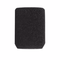 Shure A85WS, Bonnette de microphone, Shure, SM85, SM86, SM87A, Beta87AC, Noir, mousse
