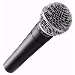 Shure SM58, Microphone de scène/direct, -54,5 dB, 50 - 15000 Hz, Avec fil, Noir, 298 g