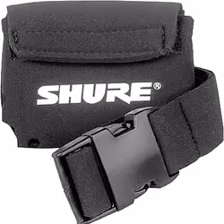 Shure WA570A, Étui, Néoprène, Noir, Shure wireless bodypack transmitters LX1, SC1, SLX1, T1G, T1, U1, UC1, ULX1, UT1, PGX1