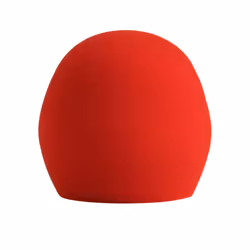 Shure A58WS-RED, Bonnette de microphone, Shure, PGA48, PGA58, SM48, SM58, Beta 58A, 565SD, Rouge
