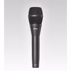 Shure KSM9, Microphone de scène/direct, 50 - 20000 Hz, 150 Ohm, Super-cardioïde, Sans fil, Noir