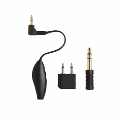 Shure EAADPT-KIT, 3.5mm, 6.35mm, 3,5mm, Noir