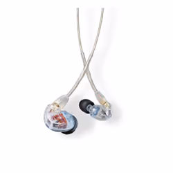 Shure SE535, Avec fil, Stage/Studio, 18 - 19000 Hz, 30 g, Casque, Transparent