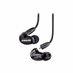 SHURE SE215-K Ecouteurs intra-auriculaires Haute définition Noirs