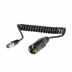 Shure WA451, XLR, Mâle, TA3F, Femelle, 0,3 m, Noir