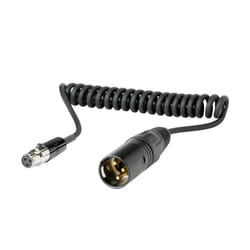 Shure WA451 câble audio 0,3 m XLR TA3F Noir
