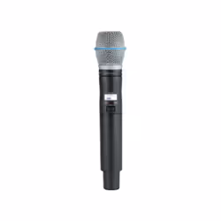 Shure ULXD2/B87A, Microphone portatif, 100 m, 20 - 20000 Hz, Émetteur à main, Aluminium, 470 - 534 MHz