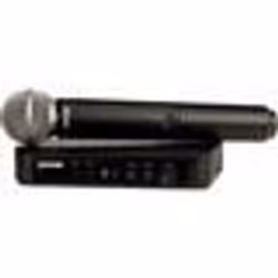 Système sans fil - Shure - BLX24E-SM58-H8E - Micro dynamique SM58 - Récepteur BLX4E - Portée 91m