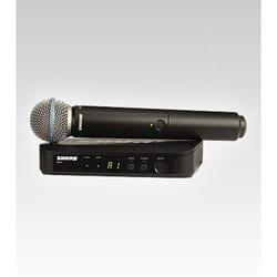 Shure BLX24/B58 Noir Microphone de scène/direct