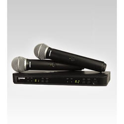 Shure BLX288/B58 Noir Microphone de scène/direct