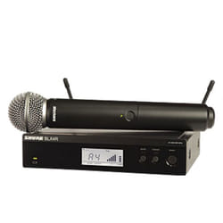 Shure BLX24R/SM58 Noir Microphone de scène/direct