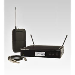Shure BLX14RE Noir Microphone de studio