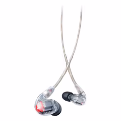 Shure SE846, Avec fil, 15 - 20000 Hz, Musique, Écouteurs, Transparent