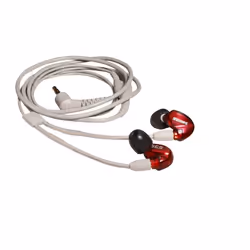 Shure SE535LTD-EFS, Avec fil, Appels/Musique, 18 - 19500 Hz, 30 g, Casque, Rouge