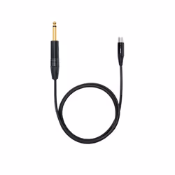Shure WA306, 6,35 mm, Mâle, XLR (4-pin), Noir