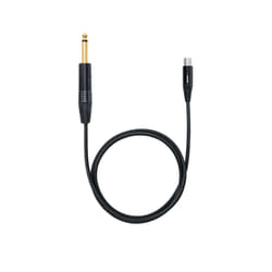 Shure WA306 câble audio 6,35 mm XLR (4-pin) Noir