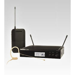 Shure BLX14R/MX53 Noir, Teint Microphone de scène/direct