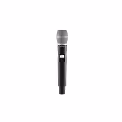 Shure QLXD2/SM86-K51, Émetteur à main, 20 - 20000 MHz, 606 - 670 MHz, 20 - 20000 Hz, LCD, Lithium-Ion (Li-Ion)