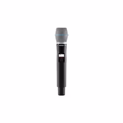 Shure QLXD2/B87A-K51, Émetteur à main, 606 - 670 MHz, 20 - 20000 Hz, LCD, Noir, Gris, Lithium-Ion (Li-Ion)