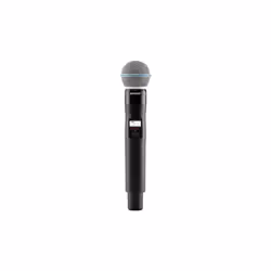 Shure QLXD2/B58-H51, Émetteur à main, 534 - 598 MHz, 20 - 20000 Hz, 120 dB, LCD, Lithium-Ion (Li-Ion)