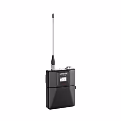 Shure QLXD1-H51, Émetteur de poche, 534 - 598 MHz, 20 - 20000 Hz, 120 dB, LCD, Métal