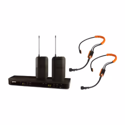 Shure BLX188/SM31, Microphone de casque, Microphone à condensateur, 45 - 20000 Hz, Récepteur fixe, Émetteur de poche, Acrylon ...