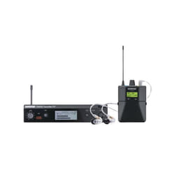 Shure P3TERA215CL-K3E système de surveillance auriculaire sans fil Ensembles de systèmes de surveillance sans fil 22 - 17000 MHz LCD