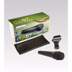 Shure PGA57 Noir Microphone de scène/direct - Vue supplémentaire 4