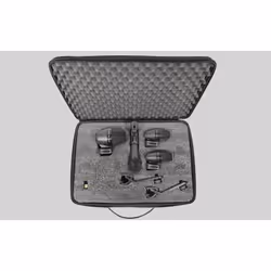 Shure PGA DRUMKIT4, Microphone de scène/direct, -55 dB, 50 - 12000 Hz, Cardioïde, Dynamique, Avec fil