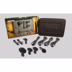Shure PGA DRUMKIT4 Noir Microphone de scène/direct