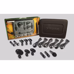 Shure PGA DRUMKIT6 Noir Microphone de scène/direct