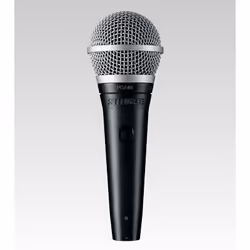 Shure PGA48-XLR, Microphone de scène/direct, -53,5 dB, 70 - 15000 Hz, 600 Ohm, Cardioïde, Avec fil