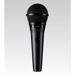 Shure PGA58, Microphone de studio, 50 - 16000 Hz, Cardioïde, Dynamique, Avec fil, Noir