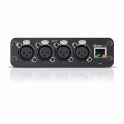Shure ANI4IN-XLR convertisseur audio Noir
