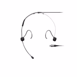 Shure TwinPlex TH53, Avec fil, Bureau/Centre d'appels, 12 g, Casque, Noir