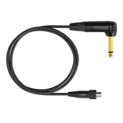 Shure WA307 câble audio 0,9 m 6,35 mm Noir