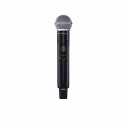 Shure SLXD2/B58, Émetteur à main, 562 - 606 MHz, 50 - 16000 Hz, Ultra Haute Fréquence (UHF), 120 dB, OLED