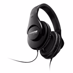 Shure SRH240A, Avec fil, Musique, Écouteurs, Noir