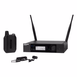 Shure GLXD14R+E/85-Z4, Microphone Lavalier, Microphone à condensateur, 50 - 20000 Hz, Récepteur fixe, Métal, Amovible