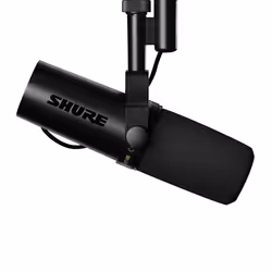 Shure SM7DB, Microphone de studio, Avec fil, XLR, Noir, XLR