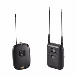 Shure SLXD15-J53, Récepteur sac à dos, Métal, Émetteur de poche, 562 - 606 MHz, 118 dB, AA