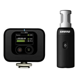 Shure MoveMic 88+ Noir Microphone pour entretien