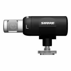 Shure MoveMic 88+ Noir Microphone pour entretien