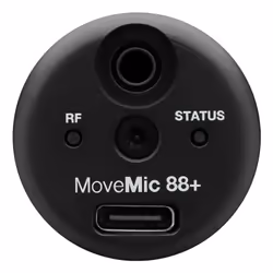 Shure MoveMic 88+ Noir Microphone pour entretien